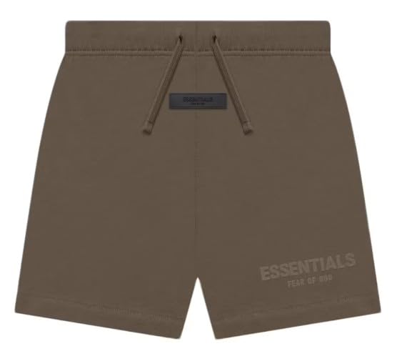 Essentials Fear of God Kids Shorts, Wood