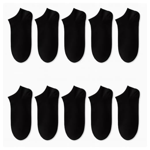 Meias Femininas, Kit 6 ou 12 Pares, Estampas Divertidas e lisa colorida Cano Curto, Confortável e Respirável (06 PARES PRETO)