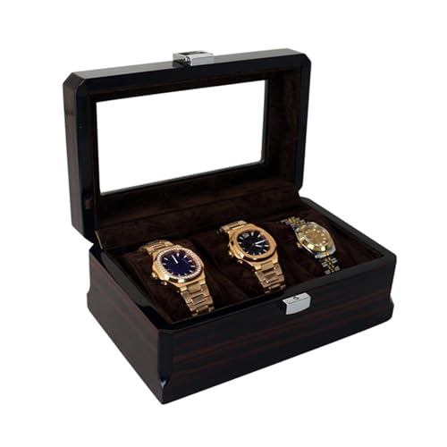 Boîte à montres en bois idée cadeau élégant pour homme