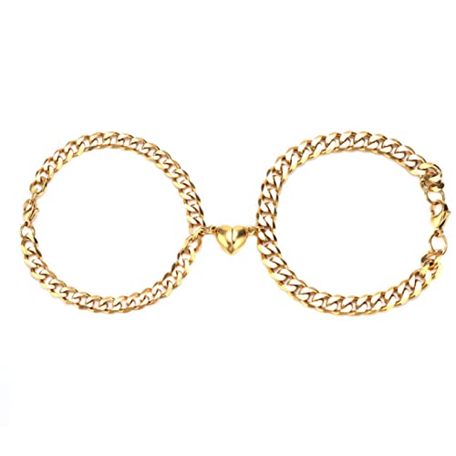 Collier couple et bracelet pour homme et femme, look urbain au quotidien