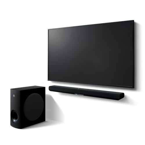 YAMAHA SR-B40A Dolby Atmos Sound Bar with Wireless Subwoofer (Black) - Image 8