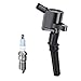 MAS Set of 8 Ignition Coil DG508 and Motorcraft Spark Plug SP493 compatible with Ford Lincoln Mercury 4.6L engines DG457 DG472 DG491 F523 3W7Z12029AA 1L2U12029AA 1L2U12A366A