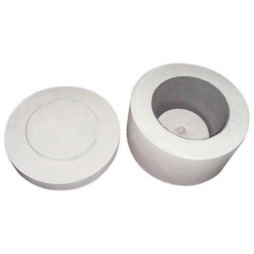 yeeplant Mini horno microondas para fusión de vidrio y cerámica, calor 1200 °C, diseño compacto de fibra cerámica, ideal para manualidades, uso rápido y fácil para el hogar