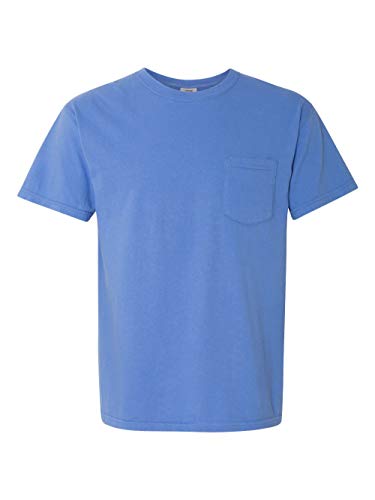 Comfort Colors - Garment Dyed Heavyweight Ringspun Short Sleeve Shirt with a Pocket - 6030