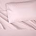 Amazon Basics Kid's Soft Easy-Wash Lightweight Microfiber 3-Piece Sheet Set, Twin, Light Pink, Solid