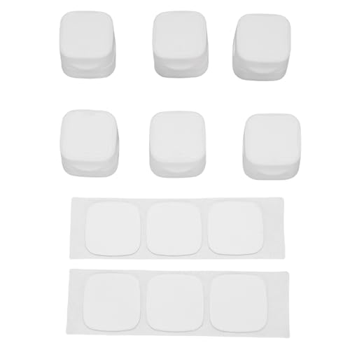 Aramox Magnetic Cable Clips 6 Pack, portacables magnético adhesivo para cables de carga telefónica y gestión de cables en escritorio y auto (Blanco) miniatura 5
