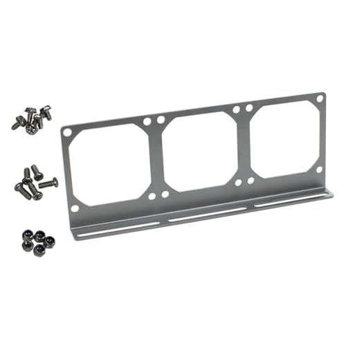 Soporte para ventilador de memoria de 8 cm, marco para enfriamiento de CPU, rack para tarjeta gráfica, soporte para ventilador de CPU miniatura 7