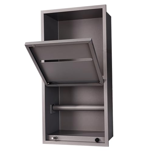 Niche de douche encastrée en acier inoxydable 304 organisateur mural étanche
