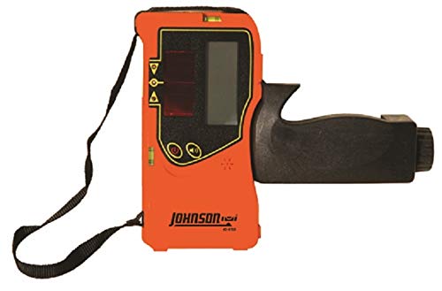Johnson Level & Tool 40-6780 One-Sided Laser Detector w/Clamp, Red Beam, 1 Laser Detector