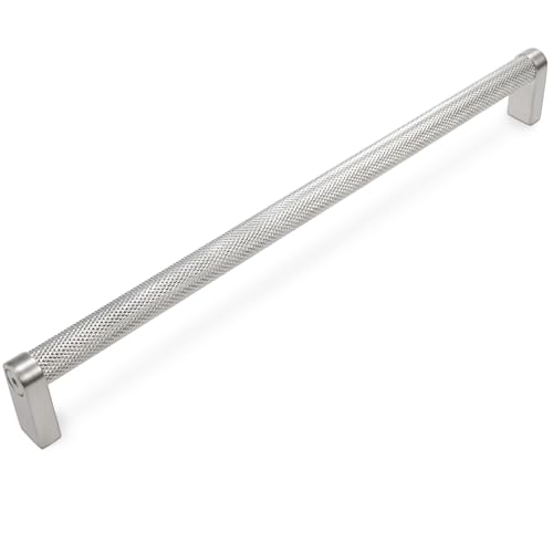 BUKOBYHE 6 Pack 12-5/8 Inch (320mm) Brushed Satin Nickel Kitchen