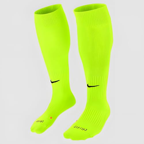 Chaussettes de sport homme Nike Adultes Classic II Cushion Chaussettes de Football Volt /UE 38 42 38 42 Jaune - vue 6