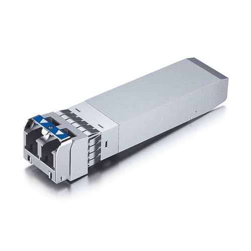 Image of 10Gtek 25G SFP28 SFP+ Transceiver, 25GBase-LR Duplex LC SMF Optical Module for Cisco SFP-25G-LR-S, 1310nm, DDM, up to 10km