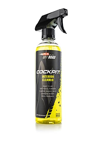 P&S Off Road Cockpit Interior Cleaner – Residue-Free for Plastics, Vinyl, Rubber & Leather – Safe & Ready-to-Use for ATVs, UTVs, Side-by-Sides & More - 16 oz. Spray