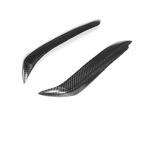 Sourcils de phares en fibre de carbone véritable pour BMW Série 1 E82 E87