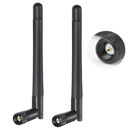2 Pack SMA Dual Band WiFi Antenna 3dBi