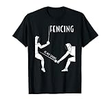 Fechttraining Fechtkampf Fechtkunst Fechtsport Fechten T-Shirt