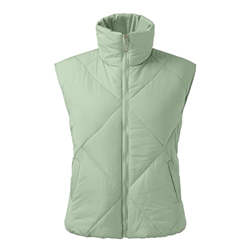 Pufferly Jackets for Women Quilted Women's Pockets Full Zip Long Sleeve Quilted Jacket Short Vest Coats Removable2