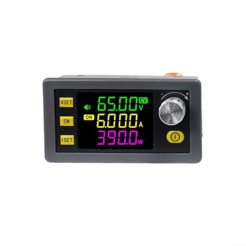 Fuente de alimentación ajustable con carga solar MPPT y pantalla LCD CNC 4