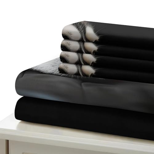 Parure de lit microfibre résistante fermeture éclair housse de couette - 7