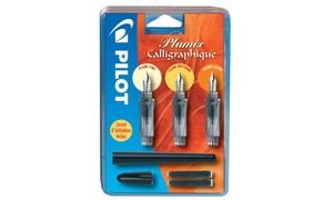 Pilot Stylo plume de calligraphie Plumix, kit de 3