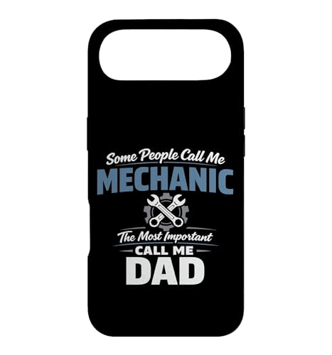 Some People Call Me Mechanic Dad Blue Collar Job Daddy �X�}�z�P�[�X iPhone Air �p