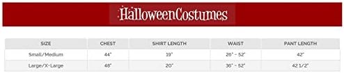 California Costumes Men's Old School Rapper Costume, Black/Gold, Large/X-Large