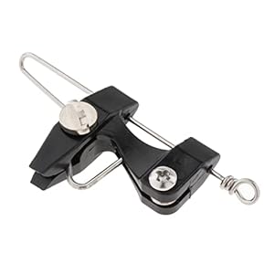 perfk Heavy Duty Outrigger Release Clip Verstelbaar voor Downrigger Vissen Kite Varen