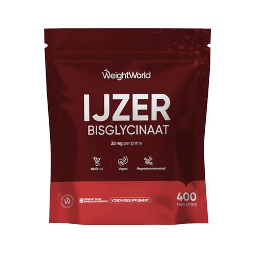 WeightWorld IJzertabletten 28 mg - 400 tabletten