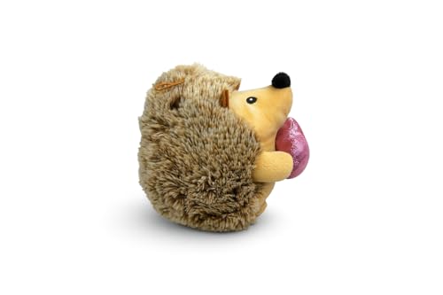 Generisch Plüsch-Igel 20 cm – Niedliches Kuscheltier Igel mit Herz, Weiches Stofftier für Kinder & Erwachsene, Geschenkidee zum Geburtstag oder zu Weihnachten