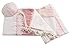 Personalized Pink Star of David Bat Mitzvah Tallit, Women's Tallit, Girls Tallit from Israel, 20