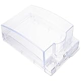 Alipis Selbstklebende und Feuerfeste Steckdosenabdeckung 86 Typ Transparente Schutzabdeckung für Badezimmer und Spritzwassergeschützt mit Erhöhter Versiegelung und Abschließbarer