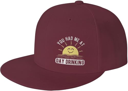 You Had Me at Day Drinking Adjustable Outdoor Baseball Hat Flat Hat
