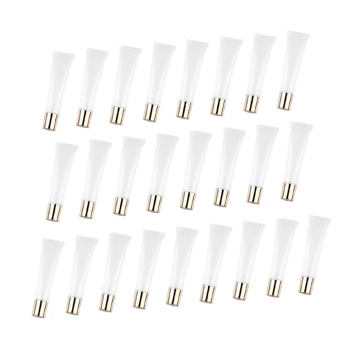 PATKAW 25 Piezas De Brillo De Labios Tubo De Brillo De Labios Manguera Botellas De Brillo De Labios Dispensador De Brillo De Labios Vacío Tubo De Brillo De Labios Vacío Botella De Tubo