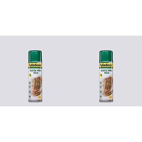 Xyladecor Aceite para Teca en spray Incoloro 500 ml (Paquete de 2)