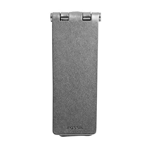 Fossil Leather Leather Wrapped Hinged Money Clip2