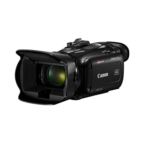 Canon LEGRIA HF G70 Camcorder 4K Full HD (UHD Videokamera 20fach Zoom, 3,5-Zoll LC-Display, Autofokus, Zeitlupe, Zeitraffer, 2 SD Kartenslots, MP4 Video Aufzeichnung, UVC HD Livestreaming) schwarz