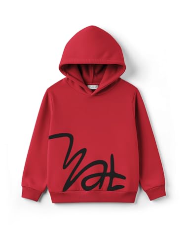 Image of HELLCAT Trendy Printed Cotton Blend Hoodie Sweatshirt for Boys | Boys Hoodie 3-16 Years