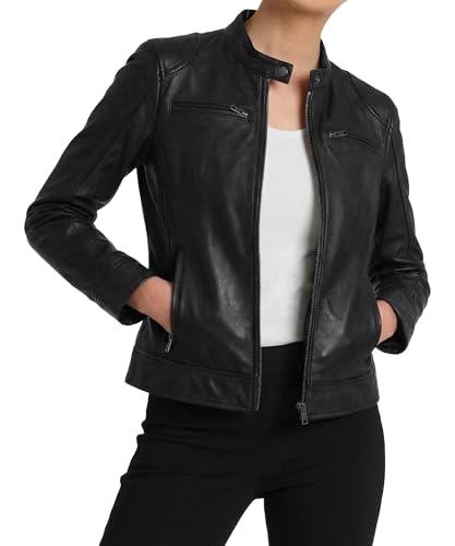 J'Jackin Ddge Real Lambskin Leather Jacket