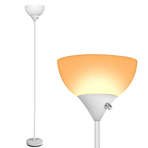 LED Floor Lamp - 3000K Standing Lamps, 9W Energy Saving, 40,000 Long Lifespan