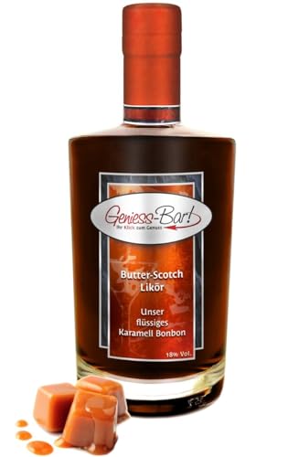 Butter Scotch Likör 0,7L Karamell Bonbon mit einem Hauch Whisky 18% Vol.