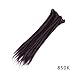 Dsoar Dreadlock Extensions For Women/Men 12 Strands Synthetic Dreads Handmade Crochet Dreadlocks Hair (20 inch,850K Color)