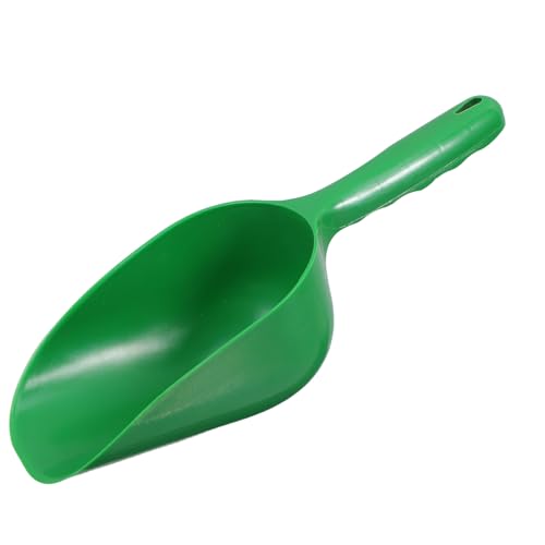 EXCEART Pala de Jardín Gruesa para Plantar y Trasplantar Cuchara para Jardinería Cabezal Extragrande Mango Ergonómico y Afilado para Mover Tierra Balcón y Macetas