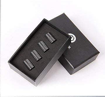 UG Coprimozzi Set Ricambio Tappi 4X da 75mm Rosso