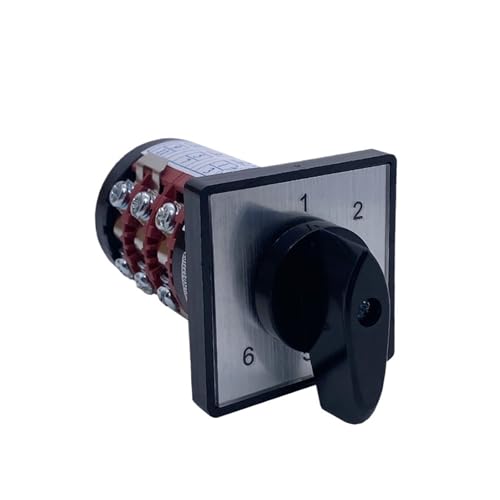 HZ8B-20/5/3 Electrical Control Switch Three Layers 20A 1-6 Positions Changeover Rotary Cam Switch Interruptor
