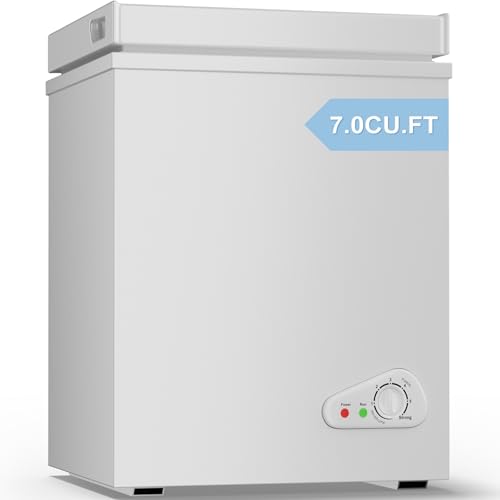 TABU 7.0 Cu.Ft. Chest Freezer with Adjustable Thermostat