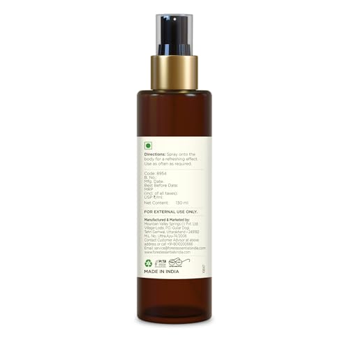 Image of Forest Essentials Fragrant Body Mist Iced Pomegranate & Kerala | Aloe Vera juice infused Perfume Spray to keep Skin Scented & Hydrated Through the Day (Pack of 2)