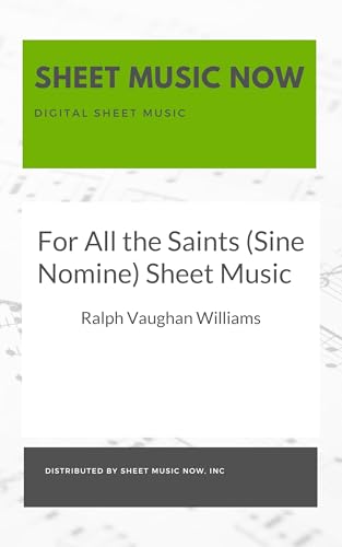 For All the Saints (Sine Nomine) Sheet Music