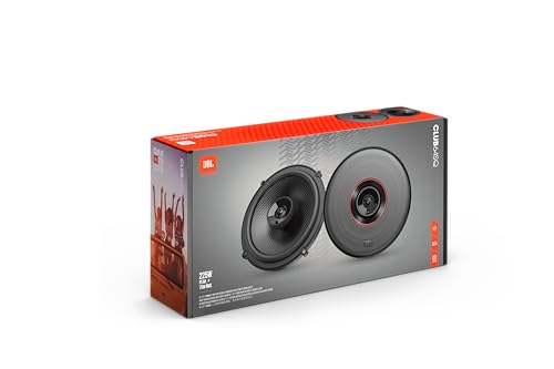 Image of JBL Club 64SQ - 6-1 /2 inch Two-Way car Audio Speaker Premium Speaker, 75W RMS, 225W Peak, Sensitivity (@ 2.83V): 93dB, Frequency Response: 48Hz - 21kHz, Nominal Impedance: 3.0 ohms