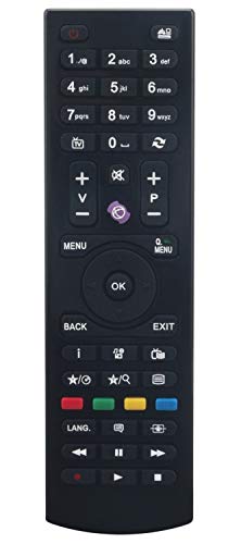 ALLIMITY RM-C1247 Télécommande Remplacer pour JVC TV LT-28HD48U LT-32HG52U LT-32HG62U LT-32V250WE LT-32V450 LT28HD48U LT32HG52U LT32HG62U LT32V250WE LT32V450