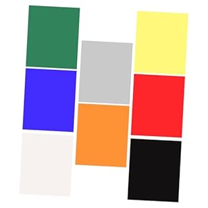 DIYEAH 8 Stück Puffdruck Wärmeübertragung Vinylfolie